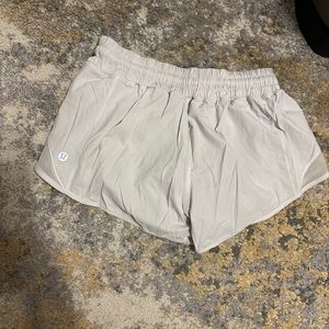 White Lulu shorts